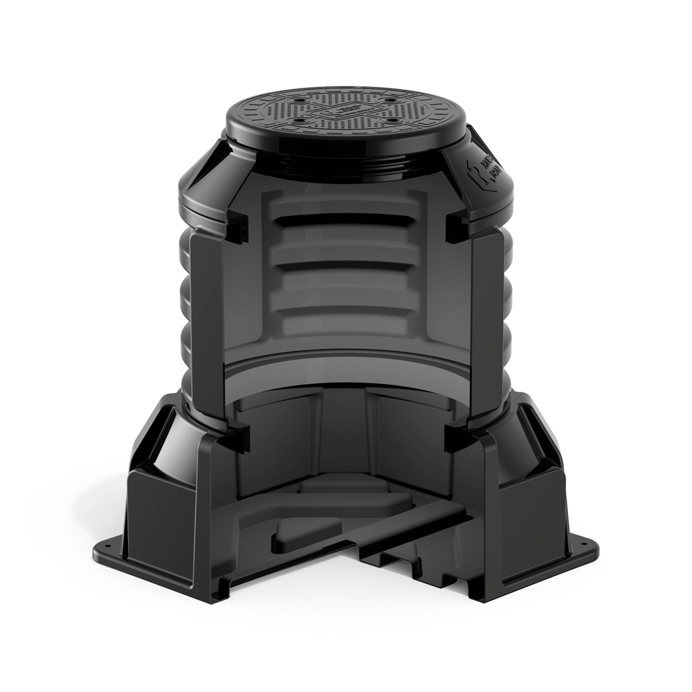 Колодец Ruwel КОД 2 H1100 с крышкой D 560 мм