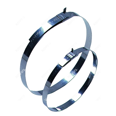 Хомут ленточный из нержавеющей стали ASV ХЛ-1,5-1